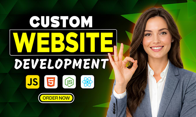 build website, website development, full stack developer, front end developer