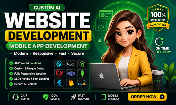 do ai website development