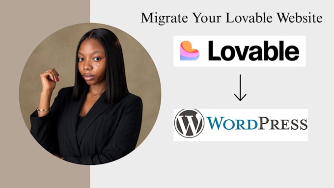 convert lovable website to wordpress or wix website
