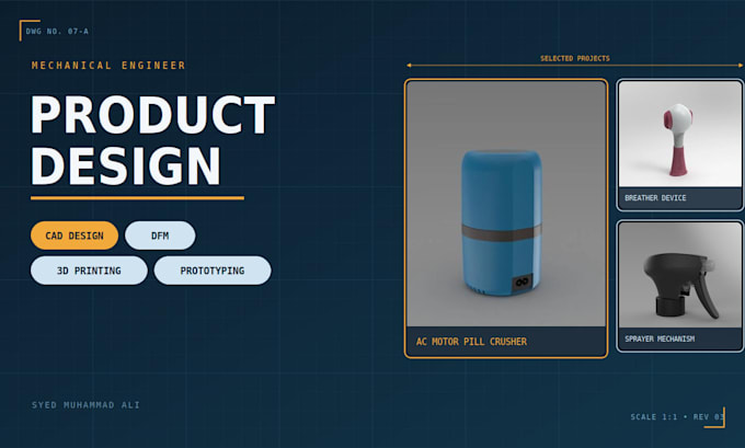 design your industrial product for manufacturing