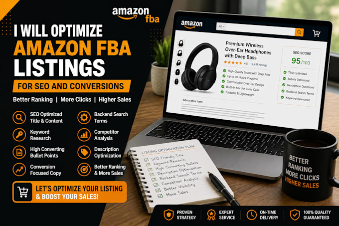 optimize amazon fba listings for SEO and conversions