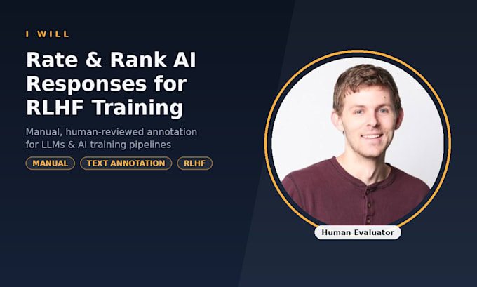rate, rank and annotate ai responses for rlhf training data