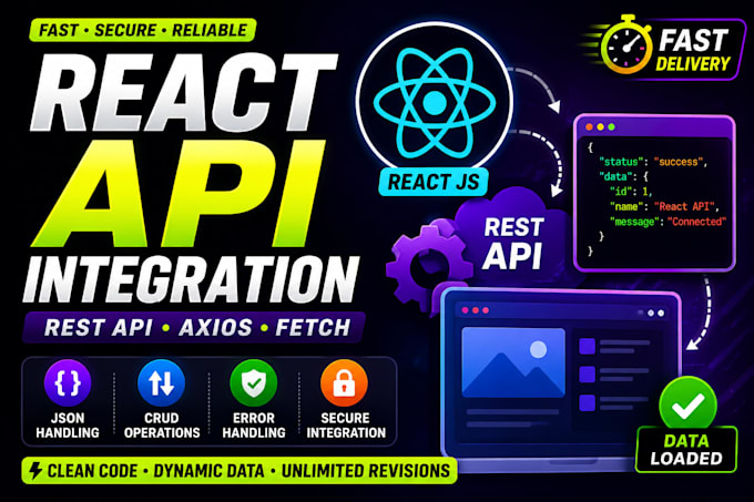 integrate rest API into your react js website