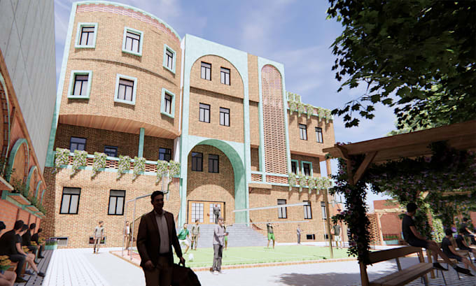 do 3d architectural rendering ,interior and exterior design