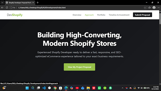 create responsive and premium website designs