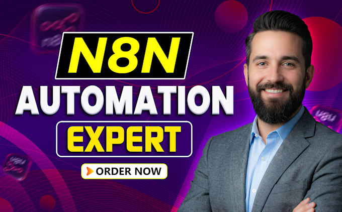 develop n8n automation, n8n workflow, n8n ai agent and make com automation