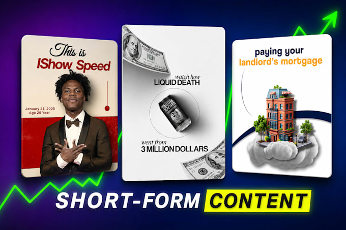 create animated motion graphics reels