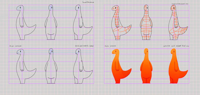 create concept art for games and animation