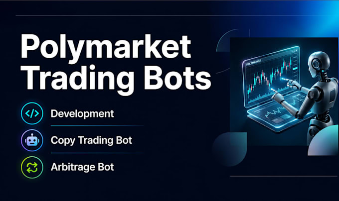 automated software developer polymarket bot, crypto arbitrage, copy trading bot