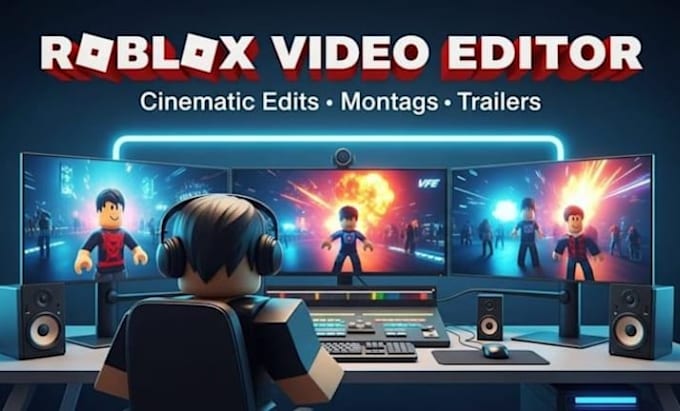 make entertaining roblox videos, funny meme, with caption and sfx