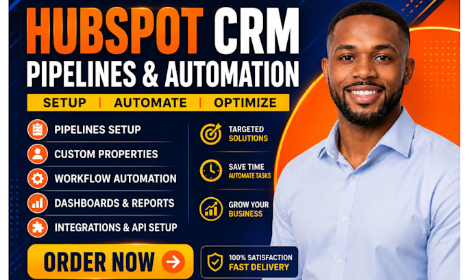 hubspot CRM automation workflow setup zapier integration lead management system