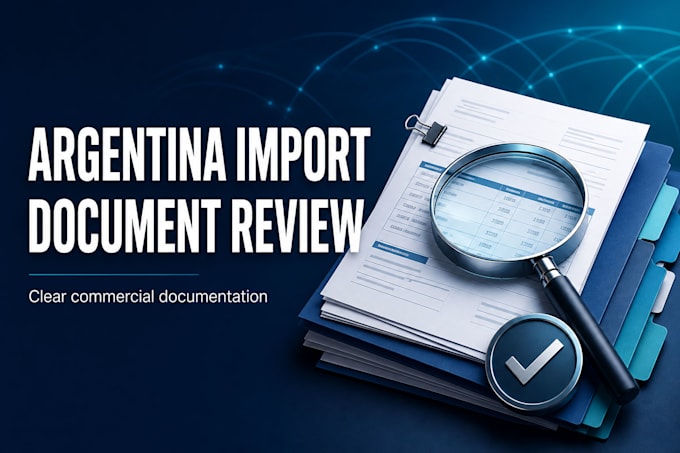 review commercial documents for import into argentina