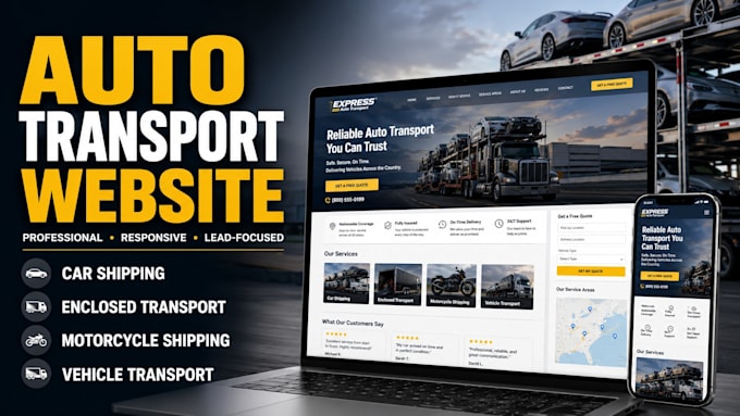 auto transport website open and enclosed transport motorcycle shipping website