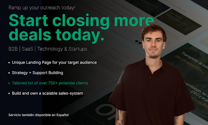 build your b2b lead gen system with landing page and outreach strategy