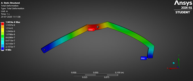 perform static structural analysis using ansys mechanical