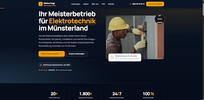 ich erstelle deine moderne website, für unternehmen oder privat