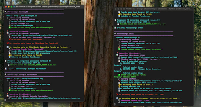do web scraping using python static and dynamic websites