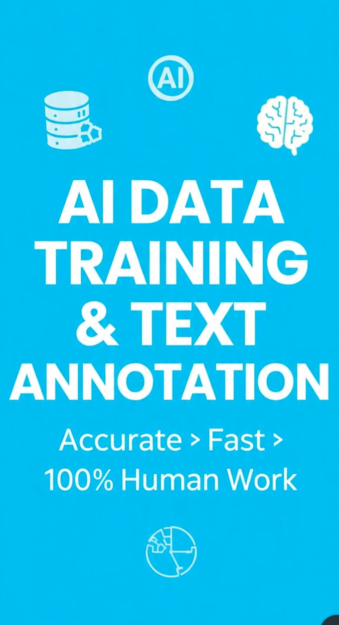 do ai data training and text annotation for your project