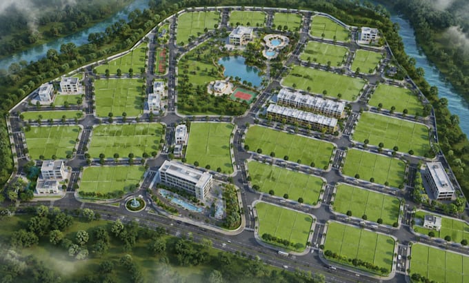 create real estate property map, location map and plot map