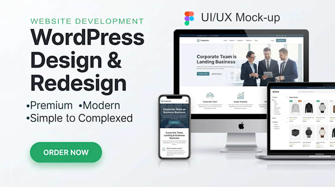 along with my team, develop full stack websites for any industry