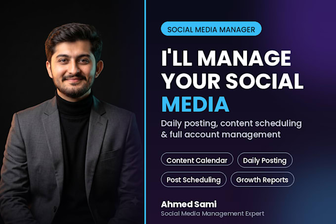 manage, post and schedule content for instagram and facebook