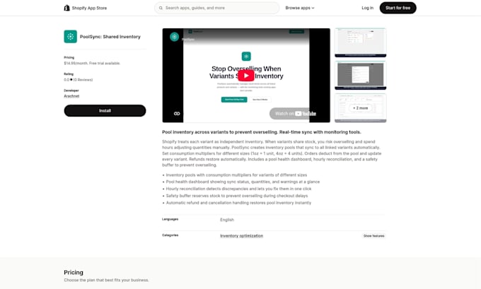 develop a custom shopify app or automate your store backend