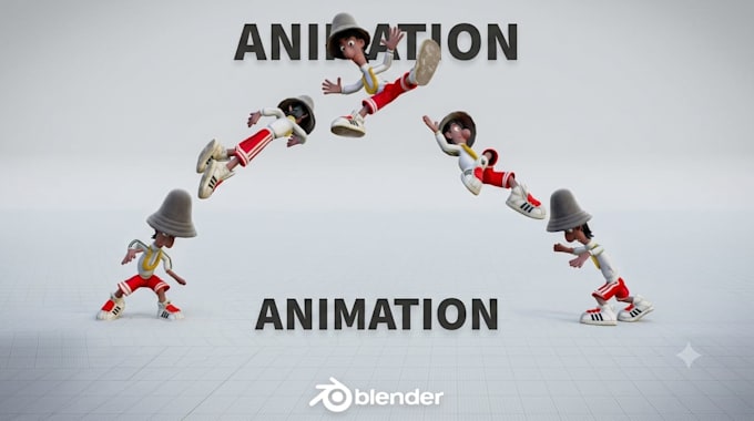 do 3d animation and character rig in 24 hours
