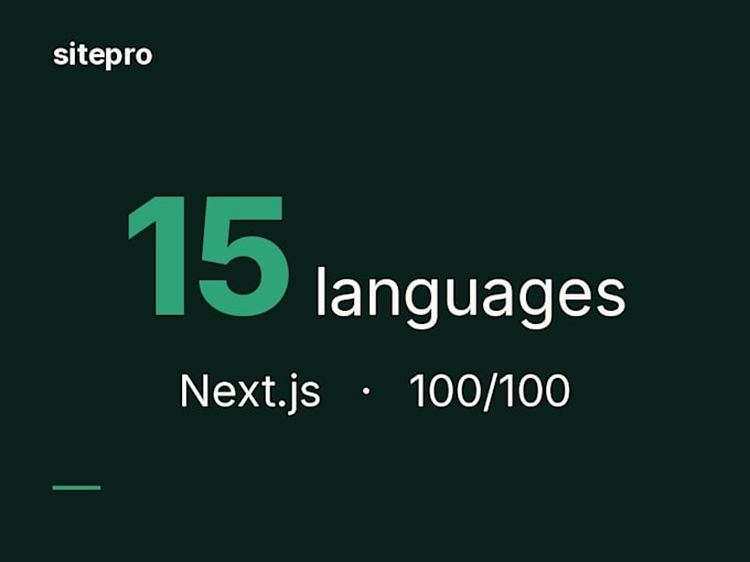 build a multilingual website from scratch in next js