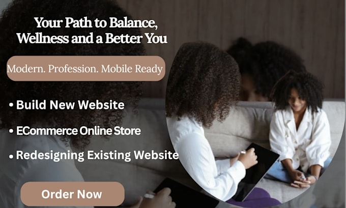 builld a therapy web design