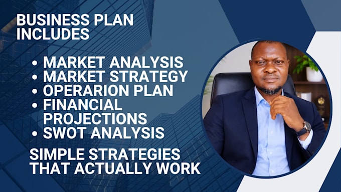 write a professional business plan with financial projection