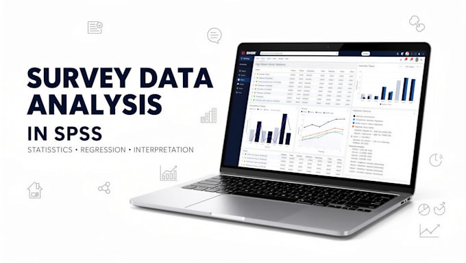 perform survey data analysis in spss