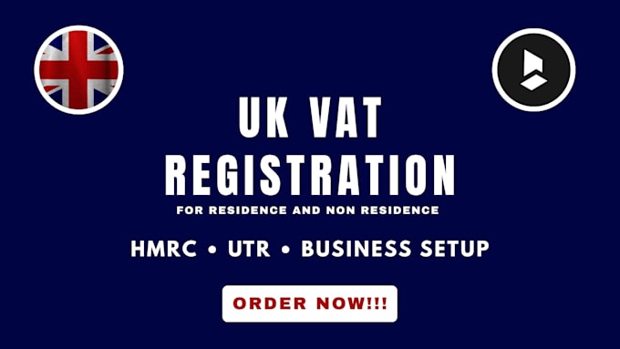 help non resident with UK vat registration, utr and hmrc business setup