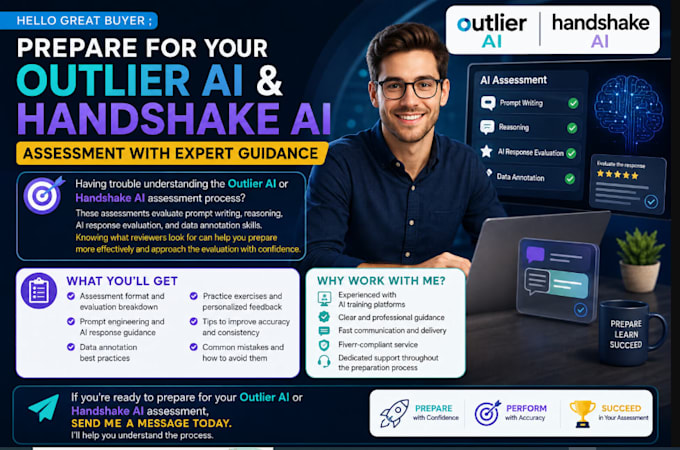 professionally manage and complete your handshake ai and outlier ai task