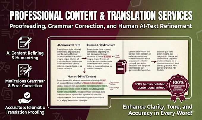 do content editing and translation
