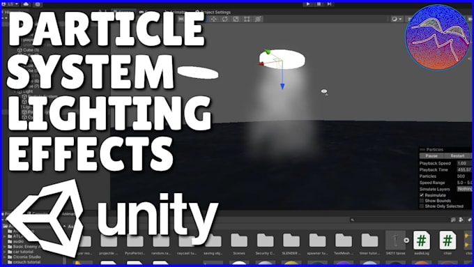 create unity particle system effects for your game