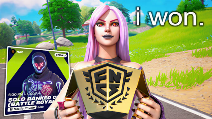 make you a high CTR fortnite youtube thumbnail