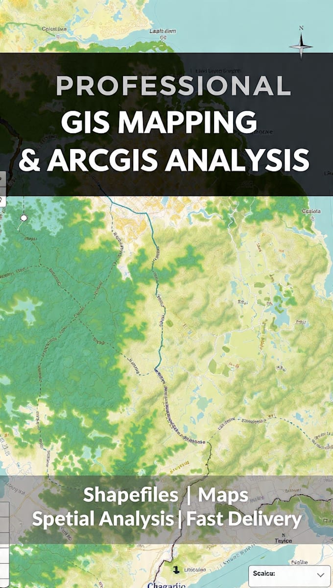 create gis maps and shapefiles using arcgis pro