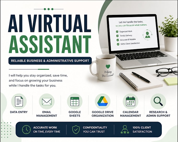 be your ai virtual assistant for administrative tasks