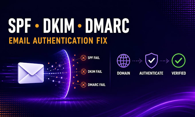 fix spf dkim dmarc and email authentication issues