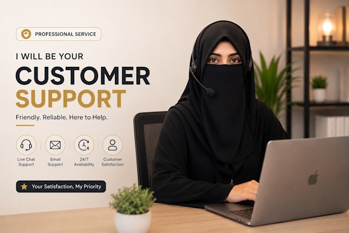 provide customer support, live chat and email support