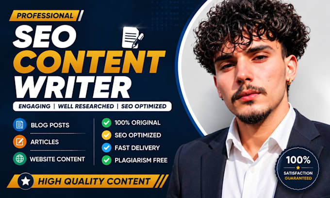 write SEO blog posts and articles formatting