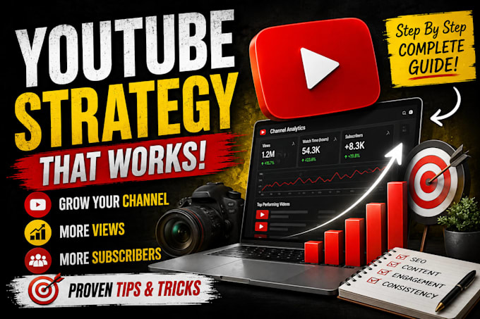 design professional and clickable youtube thumbnails