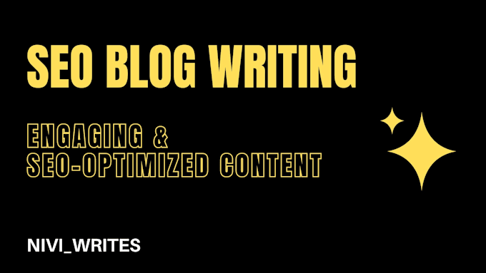 write SEO optimized blog engaging blogposts and articles