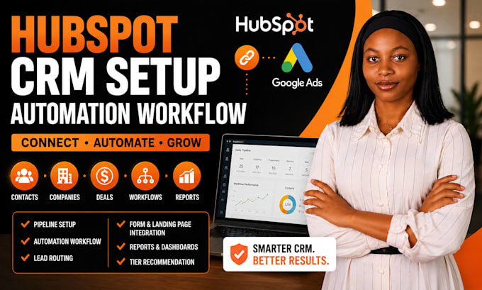 build hubspot crm setup from scratch automation workflow