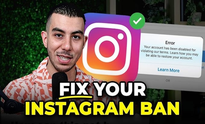 restore instagram page, ig profile unbanning issues