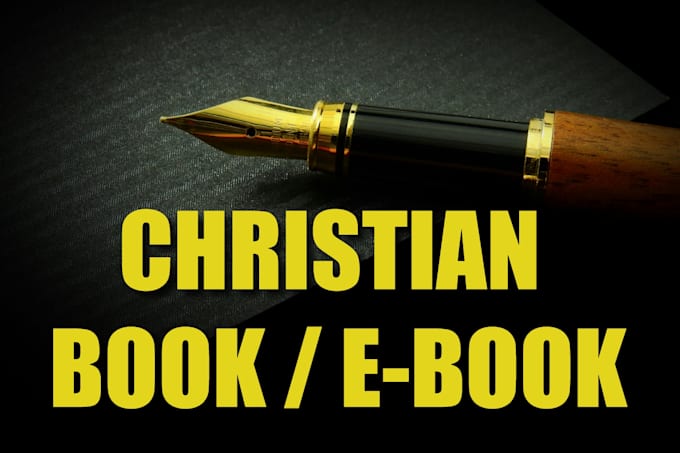 ghostwrite your christian book