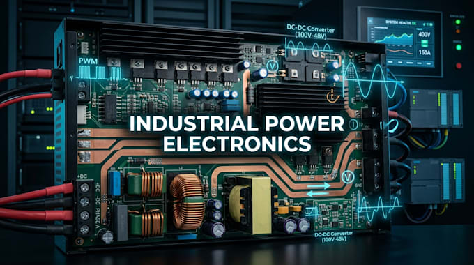design custom industrial power electronics, smps, inverter and control systems
