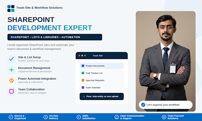 build and automate sharepoint sites and lists