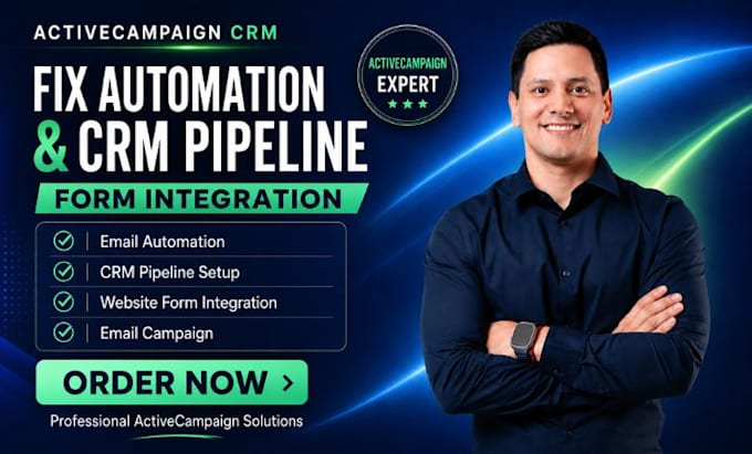 audit fix activecampaign automation activecampaign crm pipeline form integration