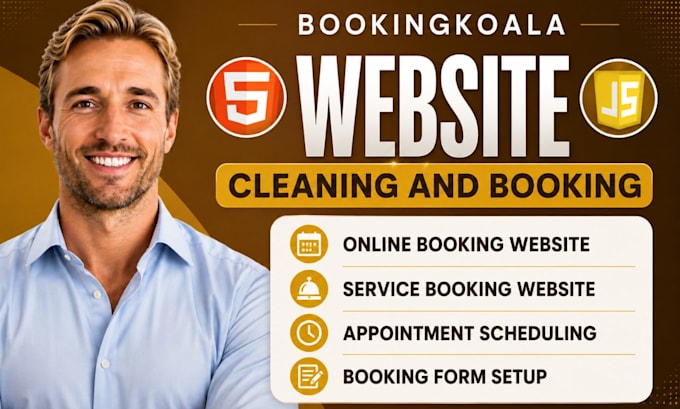 design bookingkoala cleaning website with bookingkola house cleaning website
